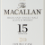 Macallan 15 Double Cask 